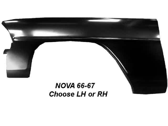 66-67 Nova / Chevy II FENDER (each)